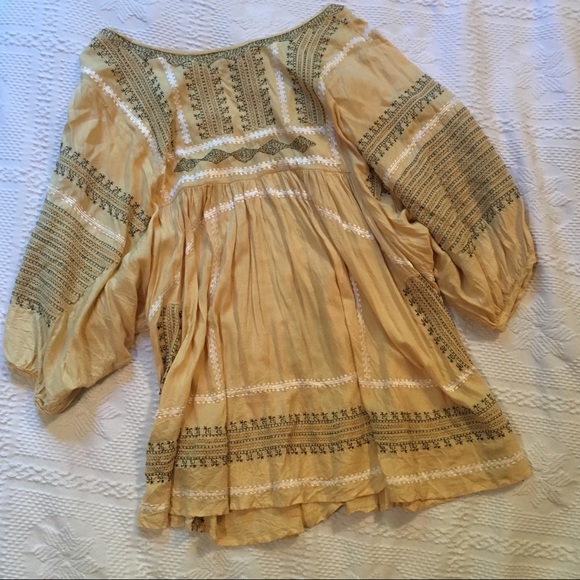 Free People Embroidered Tunic - Picture 3 of 5